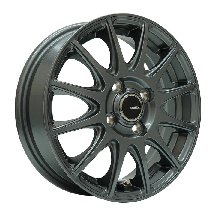 楽天市場】165/70R14 サマータイヤ タイヤホイールセット EMBELY S12 