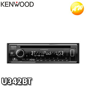 U342BT J[I[fBI CD/USB/iPod/BluetoothV[o[ MP3/WMA/AAC/WAV/FLACΉ KENWOOD/PEbh Alexa X}zΉ RrjΉ