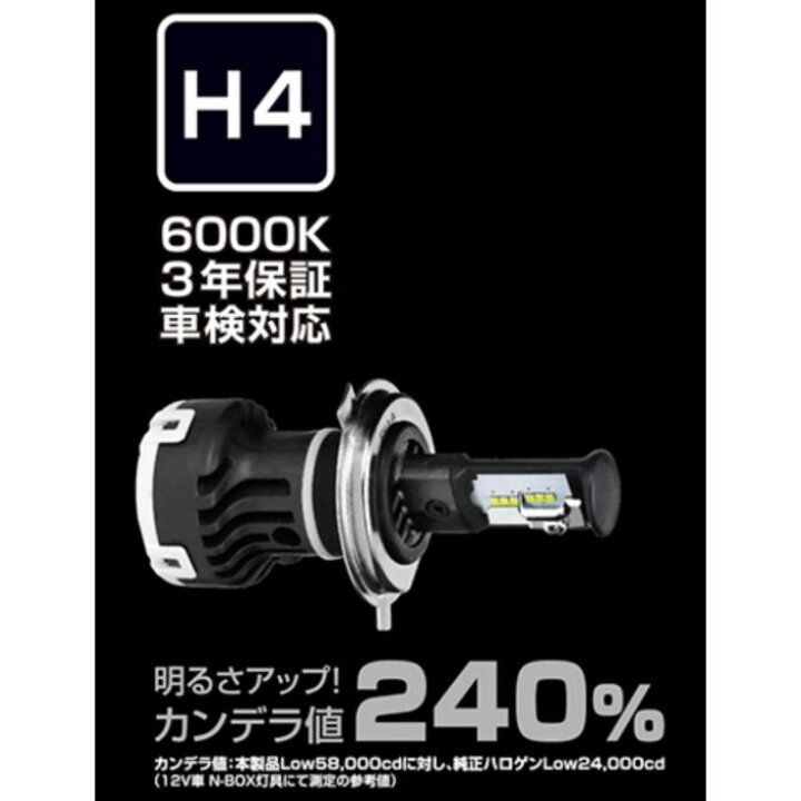 楽天市場】LEH140 ヘッド&フォグ用LEDバルブ ワイドビームタイプ PIAA 