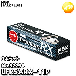 3�{�Z�b�g LFR5ARX-11P(No.92294) NGK �X�p�[�N�v���O Premium RX�v���O �䂤�p�P�b�g����