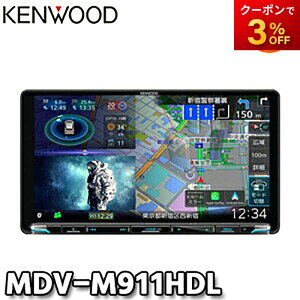 MDV-M911HDL KENWOOD PEbh ʑir 9V^f Apple CarPlay / Android Auto Ή Ή nfW^TV`[i[ HDplځ@J[ir