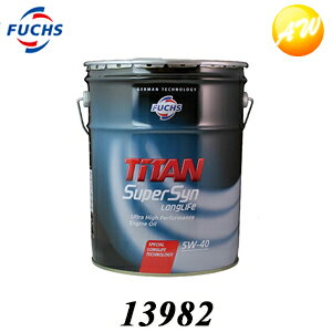 13982 SN/CF 5W40 20L FUCHS tbNX BԌGWIC Hyper TITAN SuperSyn LongLife@Rrjs
