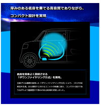 TS-WX010A17cm×8cmパワードサブウーファーcarrrozzeria/カロッツェリアコンパクト設計足元取付可能低音を補強コンビニ受取不可