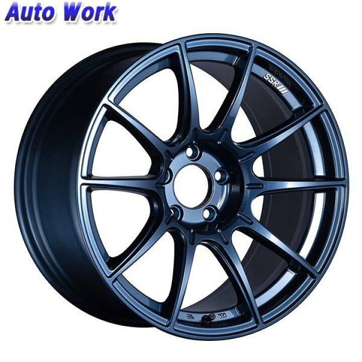 楽天市場】アルミホイール単品 TANABE SSR GTX01 8.5J-18 +44 5H 114.3 