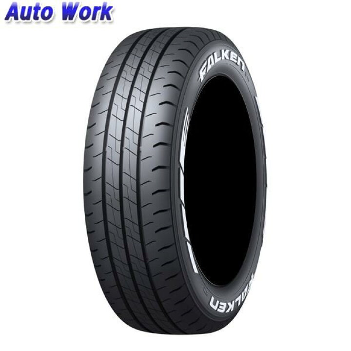 楽天市場】215/60R17C 109/107N ホワイトレター FALKEN ファルケン W11 