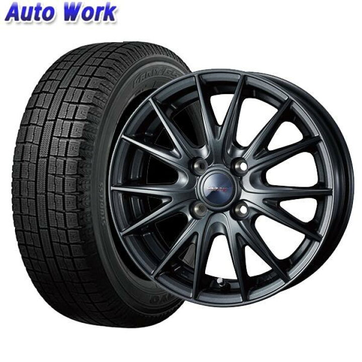 A122 VELVA ◇サイズ◇ 14インチ 4.5J綺麗タイヤ【4本セット】VELVA SPORT2