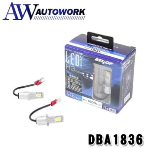BELLOF (xt) wbh&tHOLEDou vVXECR 6000K H3 [DBA1836]  J[pi J[p[c ԗpi J[ANZT[ O LED tHOv wbhCg