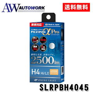 XtBACg oCN RIZING Pro H4 Hi/Lo LED wbhCg 4500K TCg 12V 2500lm ԌΉ { t@X |t ou ϐk20G  CWOAt@ SPHERELIGHT SLRPBH4045 oCNpi 