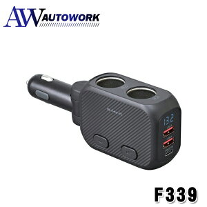 ZC(SEIWA) ԓpi X}z[d }`|[g_CNg\Pbg d\t F339 h~ DC\Pbg(ON/OFFXCb`)×2 USB Type-A×2 Type-C(PD20Wo)×1 J[pi J[ANZT[ ԍڗp 
