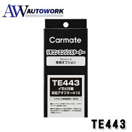 カーメイト TE443 エンジンスターター オプション 電子式アダプター10 純正イモビライザー装着車対応 H10…