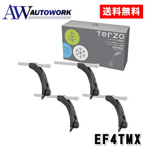 PIAA TERZO �e���b�c�H EF4TMX �x�[�X�L�����A �t�b�g 4�� �X�N�G�A�o�[ ���C�����[���^�C�v �Z�~�n�C���[�t�ԗp ���b�N�t |���p�� �o�� ���S�� �n�C�G�[�X �L�����o�� �ύڗp�i ���[�t���b�N 