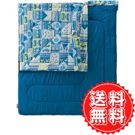 コールマン 寝袋 ファミリー 2in1 C5 キャンプ アウトドア 登山 トレッキング ソロキャン 快適 睡眠 丸洗い 使用可能温度5度 封筒型