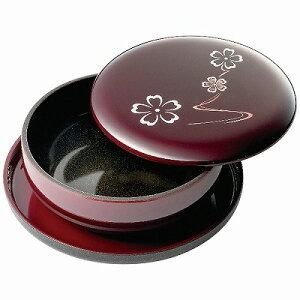 送料無料 送料込 マコトジャパン 花ゆらり 溜塗盆付菓子器 2205023 内祝い お返し 出産内祝い 結婚内祝い 御祝 お歳暮 御歳暮 七五三内祝 香典返し 粗供養 お供え 御供 快気祝い 快気内祝