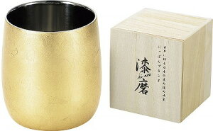 漆磨 箔衣 二重ダルマカップ(木箱入) SCW-D801 内祝い お返し 出産内祝い 結婚内祝い 御祝 お歳暮 御歳暮 七五三内祝 香典返し 粗供養 お供え 御供 快気祝い 快気内祝