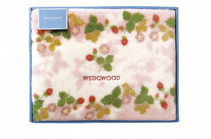 ウェッジウッド ワイルドストロベリー アクリルニューマイヤー毛布(毛羽部分) ピンク FQ88100051 日用品 内祝い お返し ギフトセット 出産内祝い 結婚内祝い 御祝 お歳暮 御歳暮 七五三内祝