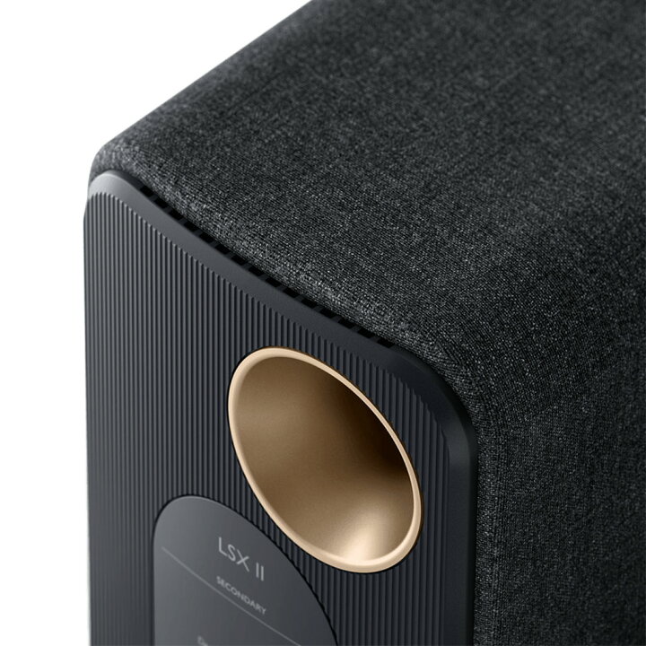 楽天市場】LSX II [BK:カーボンブラック] KEF [ケーイーエフ 