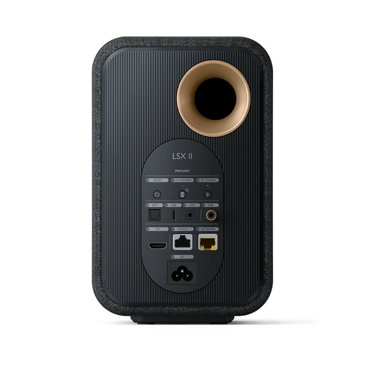 楽天市場】LSX II [BK:カーボンブラック] KEF [ケーイーエフ 