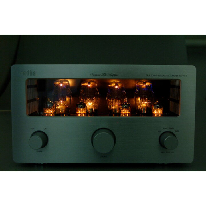 楽天市場】RA-VT11 radius [ラディウス] ハイレゾ対応 真空管アンプ 