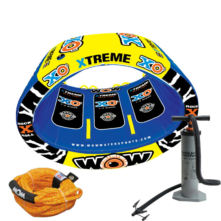楽天市場】バナナボート 3人乗り トーイングチューブ マリンスポーツ 