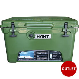 【10日はポイント5倍】【返品不可】クーラーボックス 大容量 大型 42.6L/45QT ハードクーラーボックス クーラーBOX 釣り キャンプ BBQ バーベキュー 運動会 海水浴 アウトドア スポーツ HANT(ハント) クーラーボックス 45QT(42.6L)