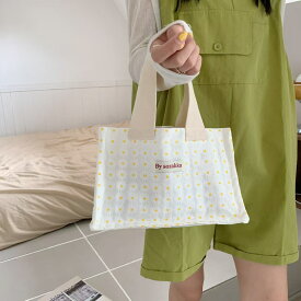 ミニハンドトートバッグ 韓国風 小さめ ランチバッグ 通勤 通学