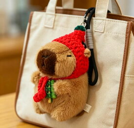 カピバラ ぬいぐるみキーホルダー バッグチャーム プレゼント