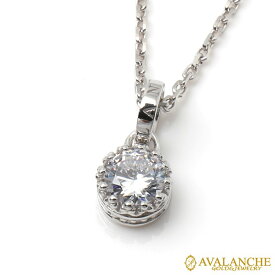 10K ホワイトゴールド ネックレス&ペンダント 40cm-50cm 3-14131-05/アズキ0.4