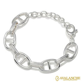 シルバー アンカーブレスレット 幅14mm 17cm-21cm GIU732-SS