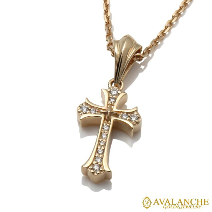 楽天市場】ダイヤモンド 10K イエローゴールド ネックレス&ペンダント  