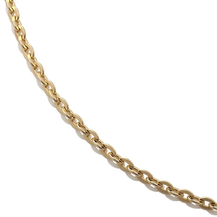 AVALANCHE 10Kイエローゴールド クロスケーブルネックレス 50cm 