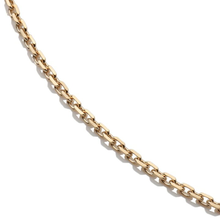 楽天市場】10K イエローゴールド アズキネックレス 幅1.5mm 40cm-55cm 