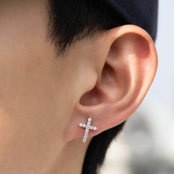 楽天市場】ダイヤモンド 14K ホワイトゴールド ピアス A0132272-WG 