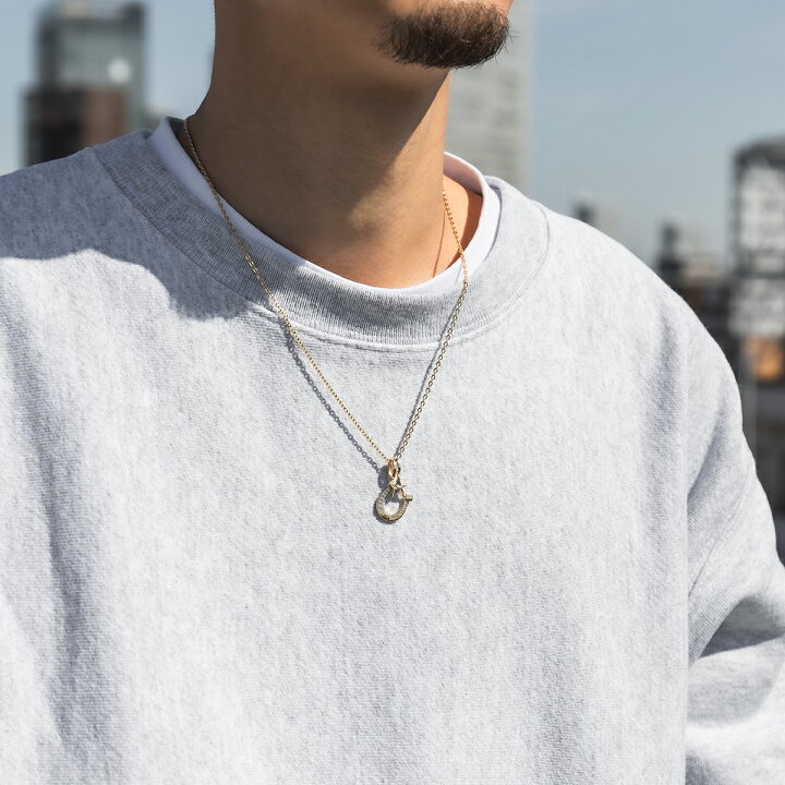 楽天市場】10K イエローゴールド ネックレス&ペンダント 45cm-50cm M  