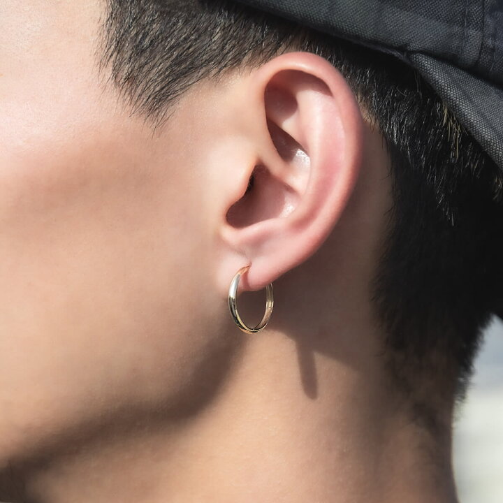 楽天市場】10K イエローゴールド ピアス N17mm 972-4693 : AVALANCHE  