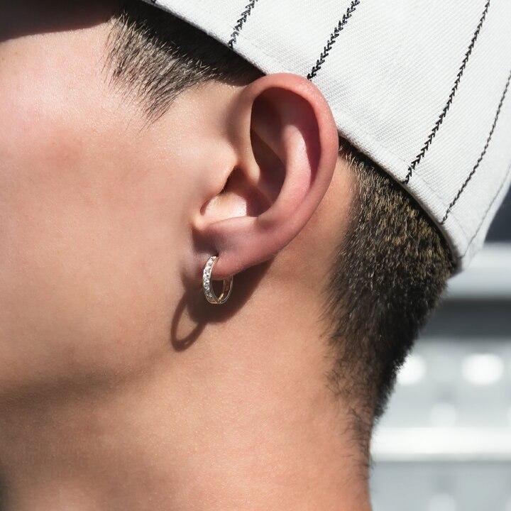 楽天市場】10K イエローゴールド ピアス 13mm 972-1487 : AVALANCHE 