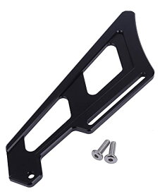 ヒールガード XR250 セロー250 CRF250L チェーン カバー スプロケット リア ガード 汎用 バイク KRB244 (ブラック)