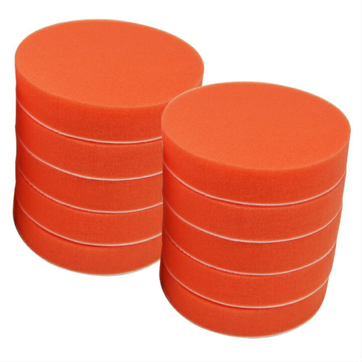 楽天市場 送料無料 洗車 ポリッシャー 用 スポンジ バフ コンパウンド 研磨 ワックスがけ 125mm 10個 洗車用品 車 車用品 カー用品 洗車用 車磨き スポンジバフ 洗車スポンジ セット エイベクト ストア