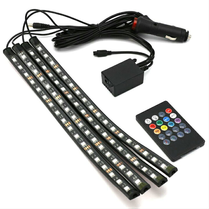 楽天市場 車用 Ledテープ フットライト 72led 8色切替 フットランプ 足元照明 内装ドレスアップ 装飾 防水 リモコン付き 簡単設置 エイベクト ストア 楽天市場 車用 Ledテープ フットライト 72led 8色切替 フットランプ 足元照明 内装ドレスアップ 装飾 防水 リモコン付き 簡単設置 エイベクト ストア