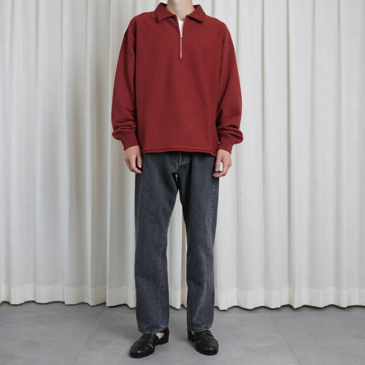 楽天市場】ULTERIOR / アルテリア / FADED SILKY TERRY RW HALF ZIP P 
