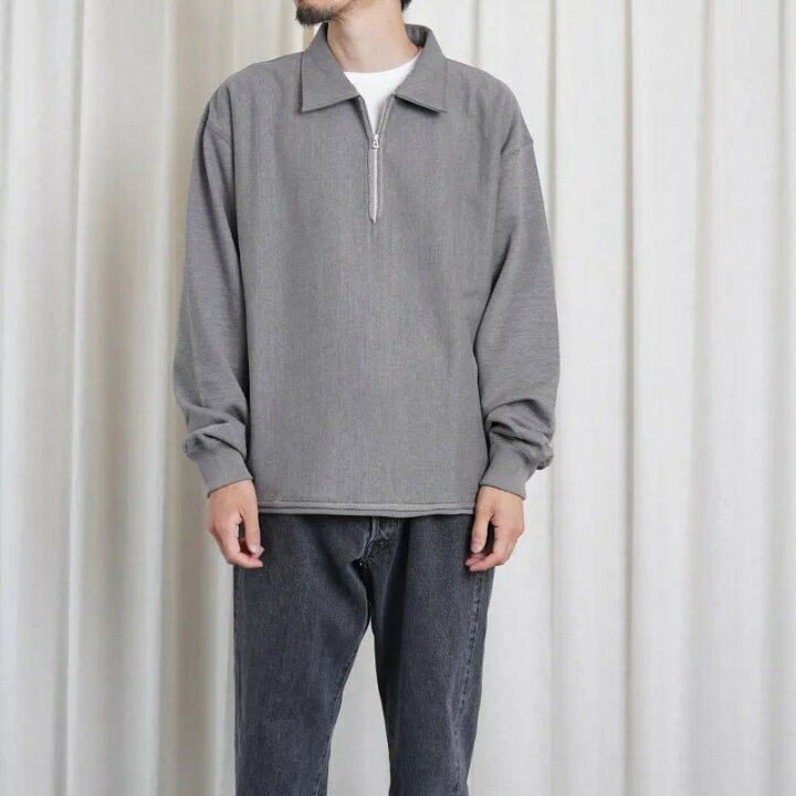 楽天市場】ULTERIOR / アルテリア / FADED SILKY TERRY RW HALF ZIP P 