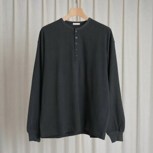 ULTERIOR / �A���e���A / FADED TWIST TENJIKU HENLEY-NECK TOP L / UCS107-LA244