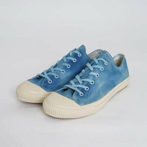PRAS / �X�j�[�J�[ / �V�F���L���b�v���E / SHELLCAP LOW HIKI Hand Dyed / ASAGI×OFF WHITE