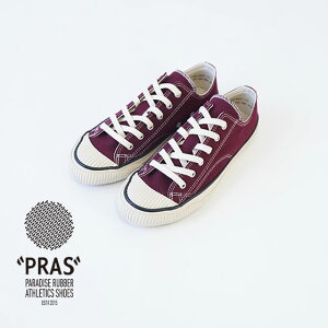 PRAS / �X�j�[�J�[ / �V�F���L���b�v���E�J���[ / SHELLCAP LOW COLOR / BURGANDY
