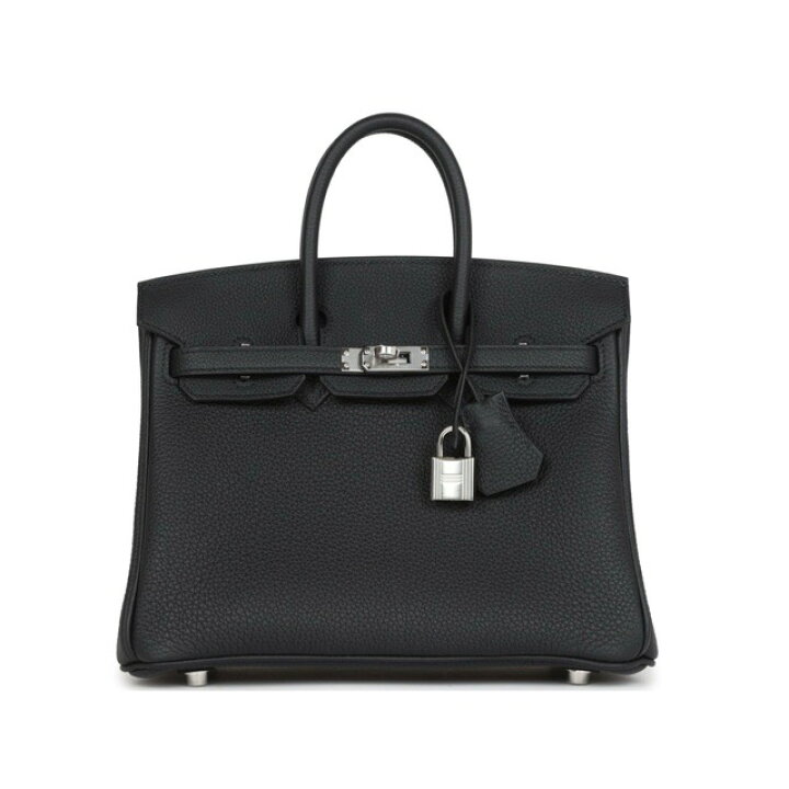 楽天市場】エルメス バーキン25 ブラック トゴ シルバー金具 HERMES 