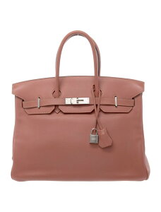 �G�����X �o�[�L�� 35 Rosy �X�C�t�g �}�b�g�V���o�[���� HERMES BIRKIN 35 ROSY SWIFT BRUSHED SILVER HARDWARE