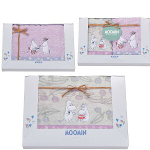 【ポイント5倍】ムーミン ブルームパーティー タオルセット【出産内祝い 内祝い お祝い お祝い返し ギフト】【出産祝い お返し 返礼 プレゼント タオル キャラクター ムーミン タオルギフ