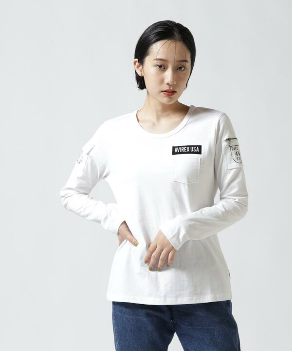 楽天市場】AVIREX 公式通販 | FATIGUE L/S T-SHIRT/ ファティーグ  