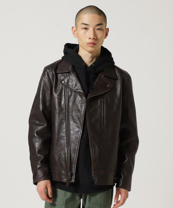 楽天市場】☆SALE｜【AVIREX】AGED LEATHER W-RIDERS/エイジド レザー 