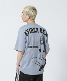 AVIREX 公式通販｜【再入荷】《WEB&DEP限定》BLACK SCORPIONS S/S T-SHIRT/ブラックスコーピオンズ 半袖 Tシャツ(アビレックス アヴィレックス)メンズ 男性