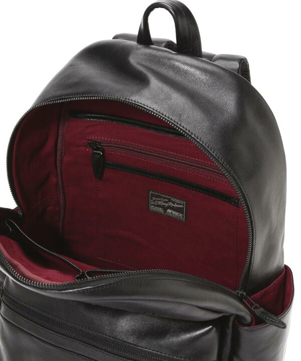 楽天市場】AVIREX 公式通販｜VARSITY LEATHER DAYPACK/ バーシティ 